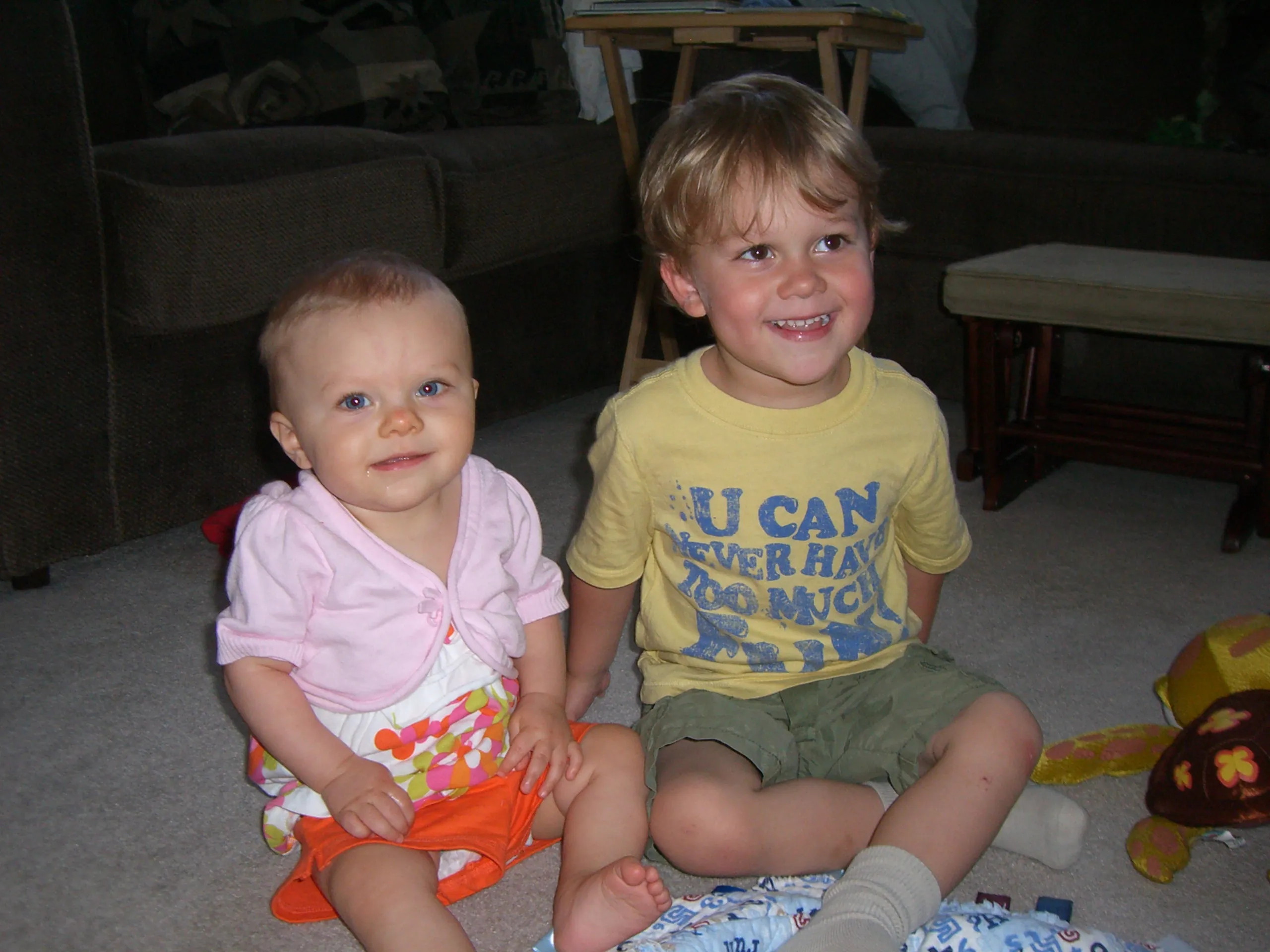 Syma and Noah, spring 2012