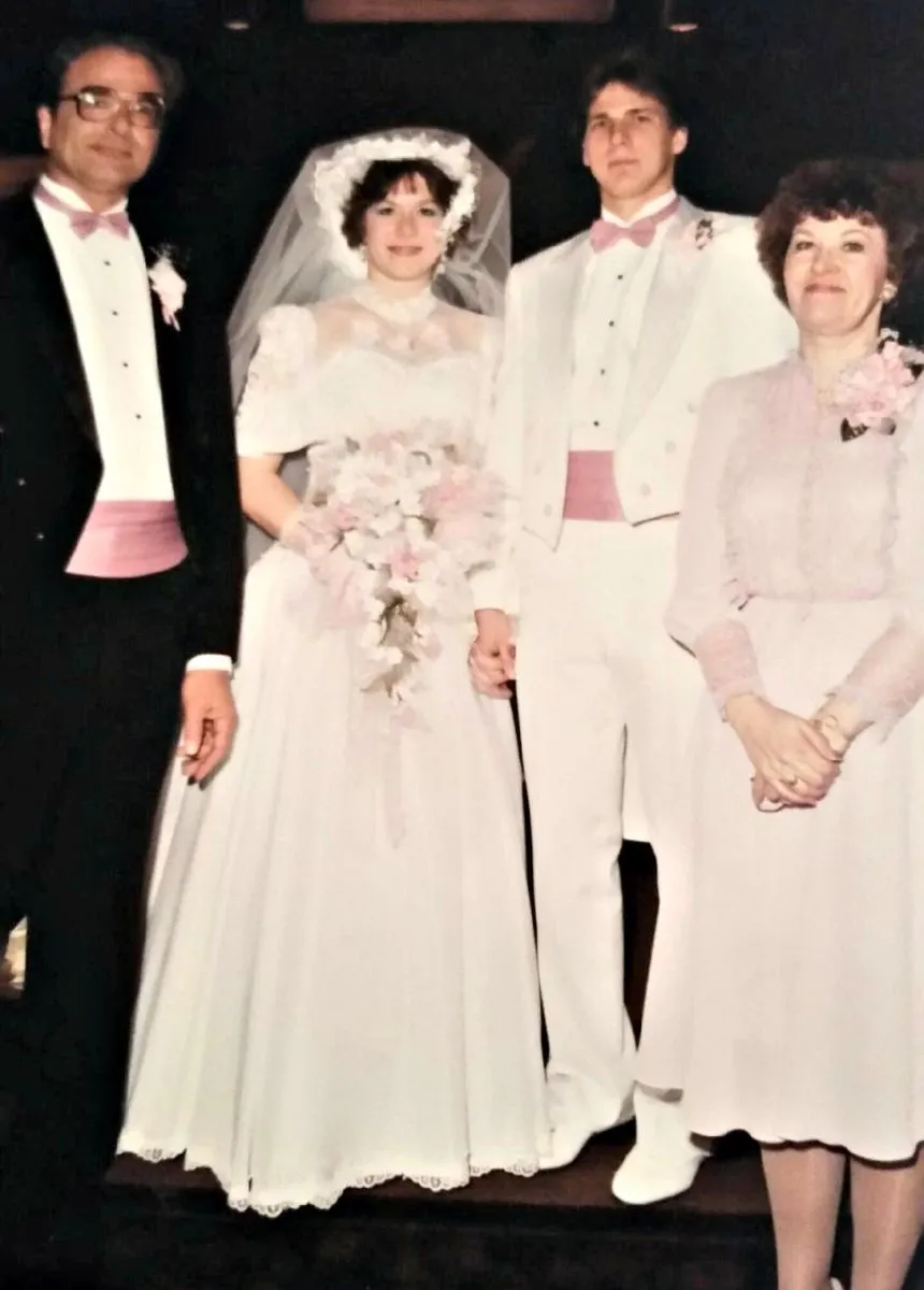 Mom and Dad Lisas wedding