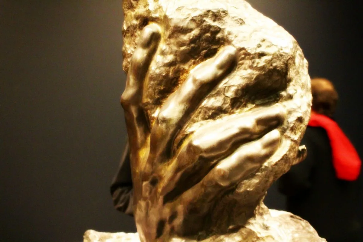 Rodin Hand of God AI Christmas