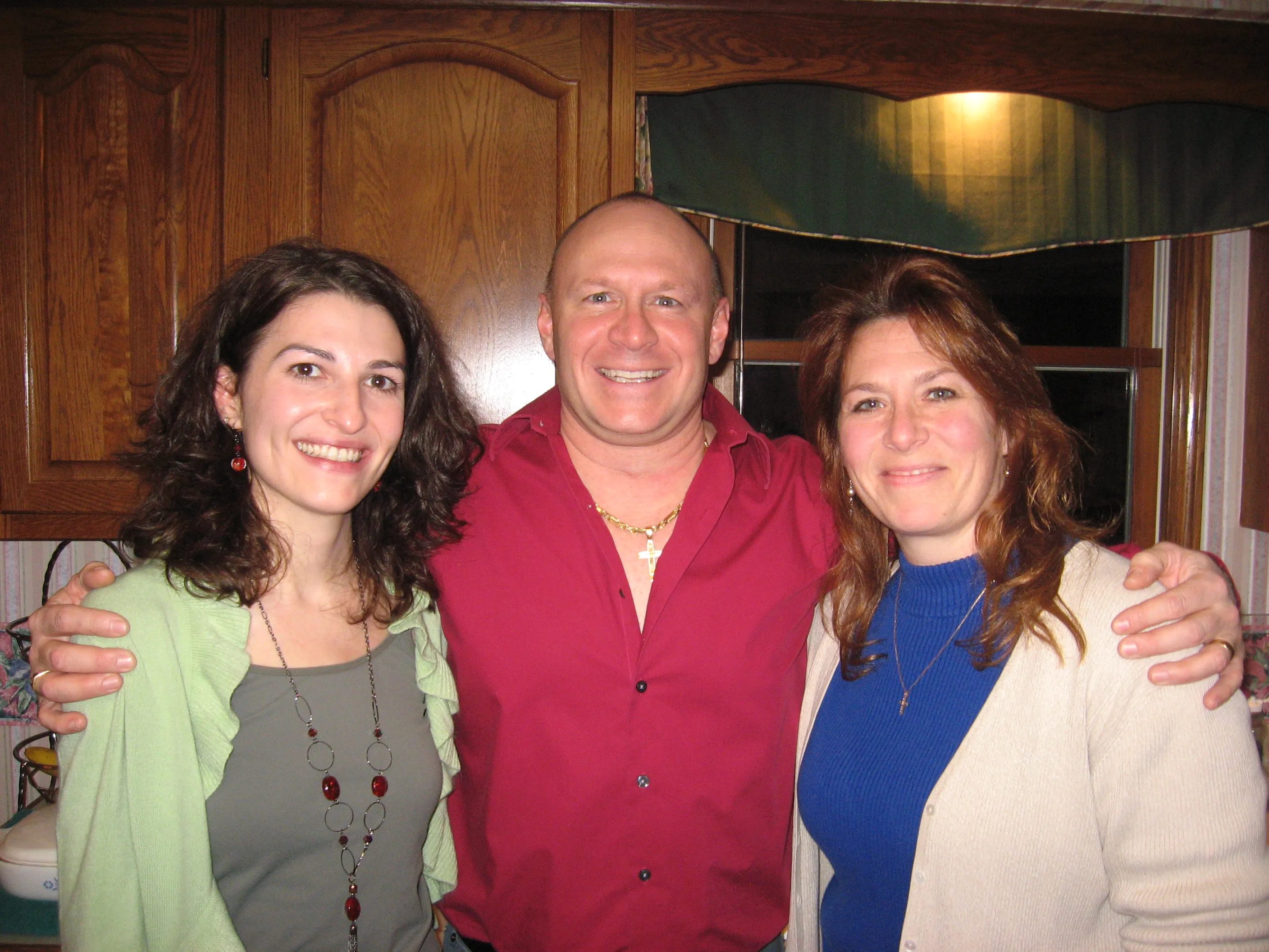 Me, Jim and Lisa at his house in Ohio; Christmas 2007