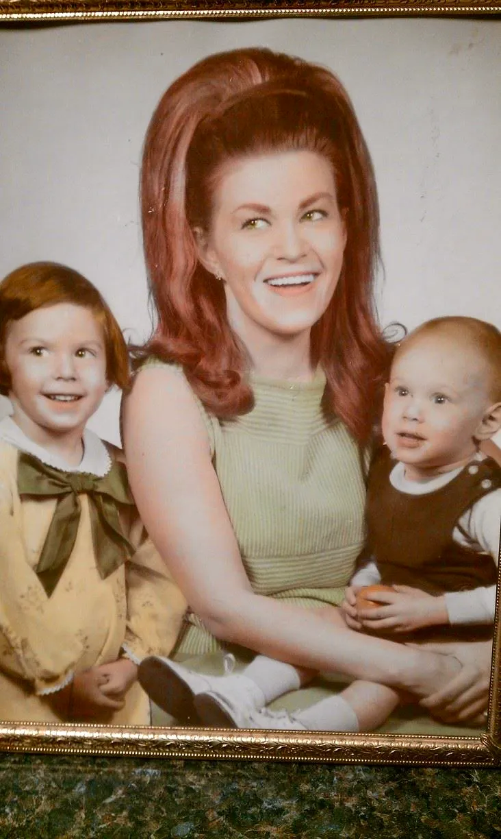 young mom with lisa and jimmy